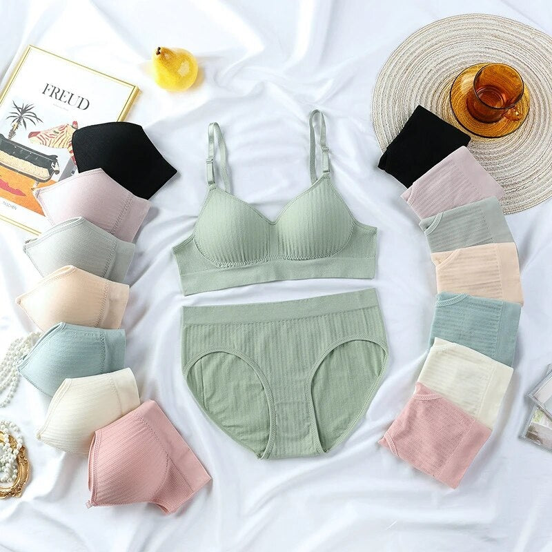 Combo Of 6 Bra & Panties Set Imported