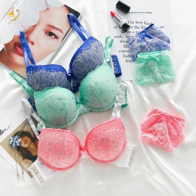 Combo Of 6 Bra & Panties Set Imported