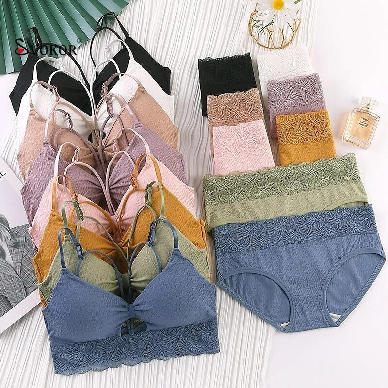 Combo Of 6 Bra & Panties Set Imported