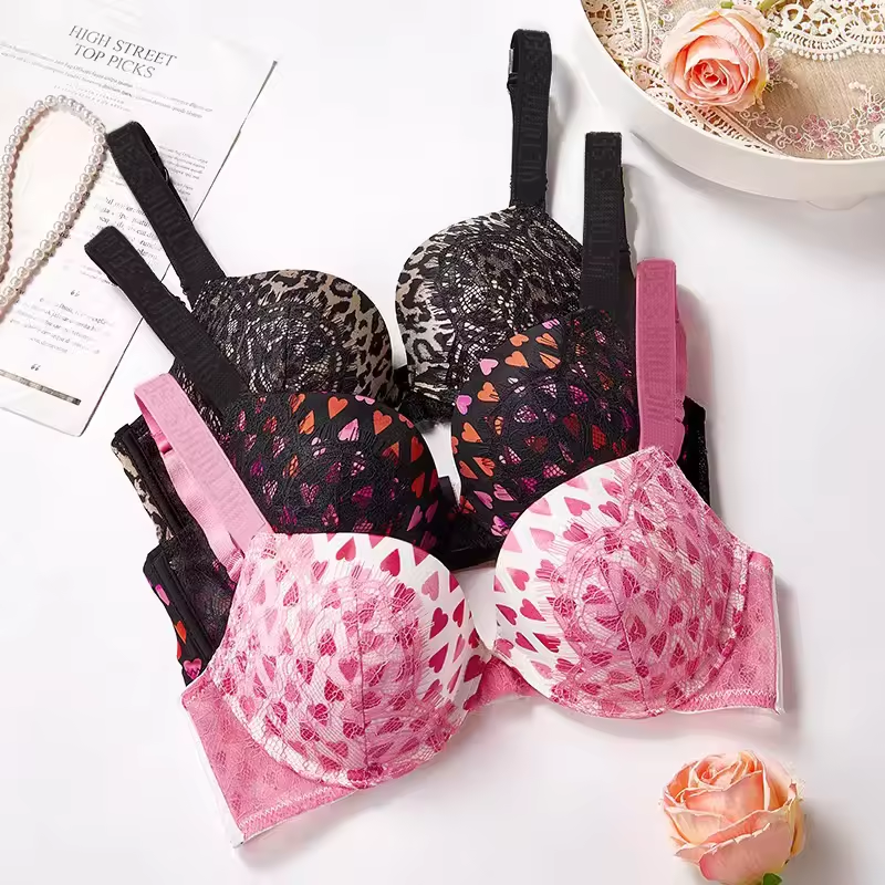 Combo Of 6 Bra & Panties Set Imported