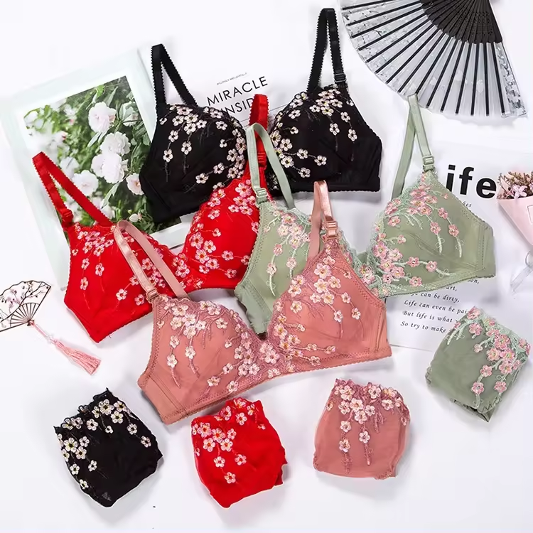 Combo Of 6 Bra & Panties Set Imported