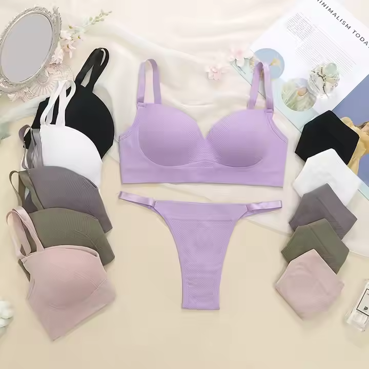 Combo Of 6 Bra & Panties Set Imported