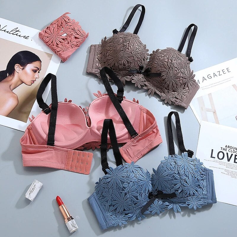 Combo Of 6 Bra & Panties Set Imported