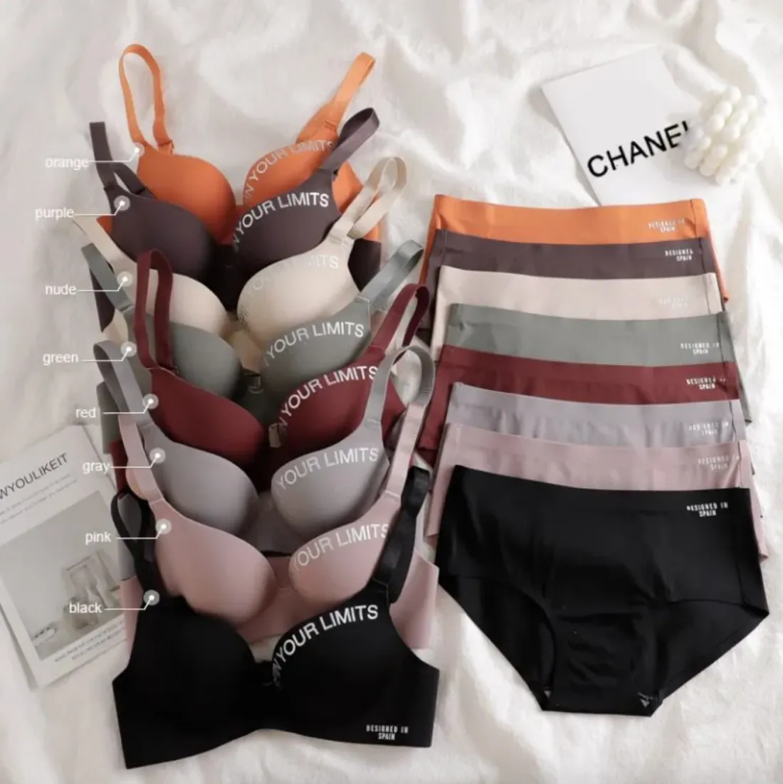 Combo Of 6 Bra & Panties Set Imported