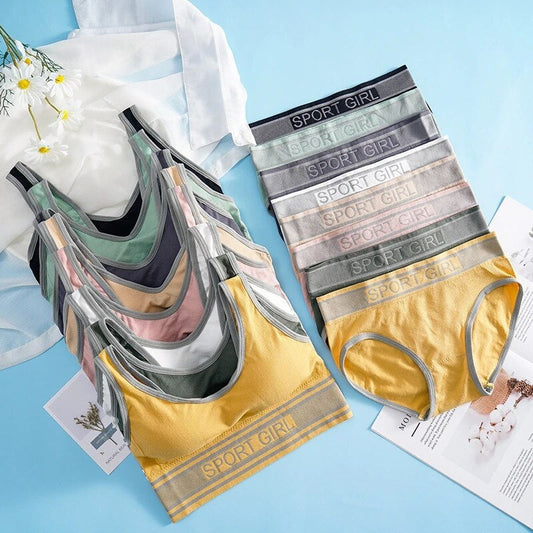 Combo Of 6 Bra & Panties Set Imported