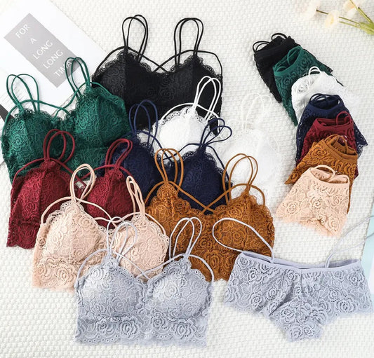 Combo Of 6 Bra & Panties Set Imported